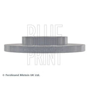 Blue Print 2 x Solid Front Brake Discs ADD64324
