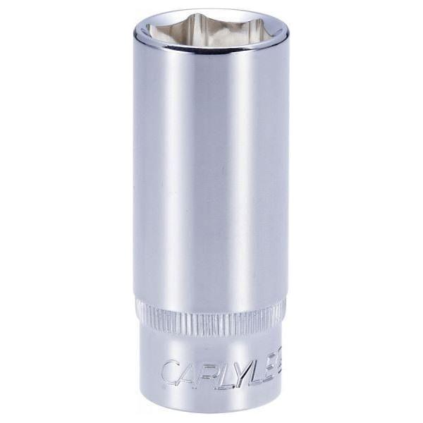 Carlyle Hand Tools 3/8Dr 19mm Deep Chrome Socket SD38019M Carlyle Hand Tools  - Town Parts