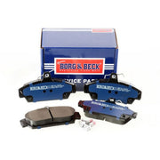 Borg & Beck 4 x Front Brake Pad Set BBP1411