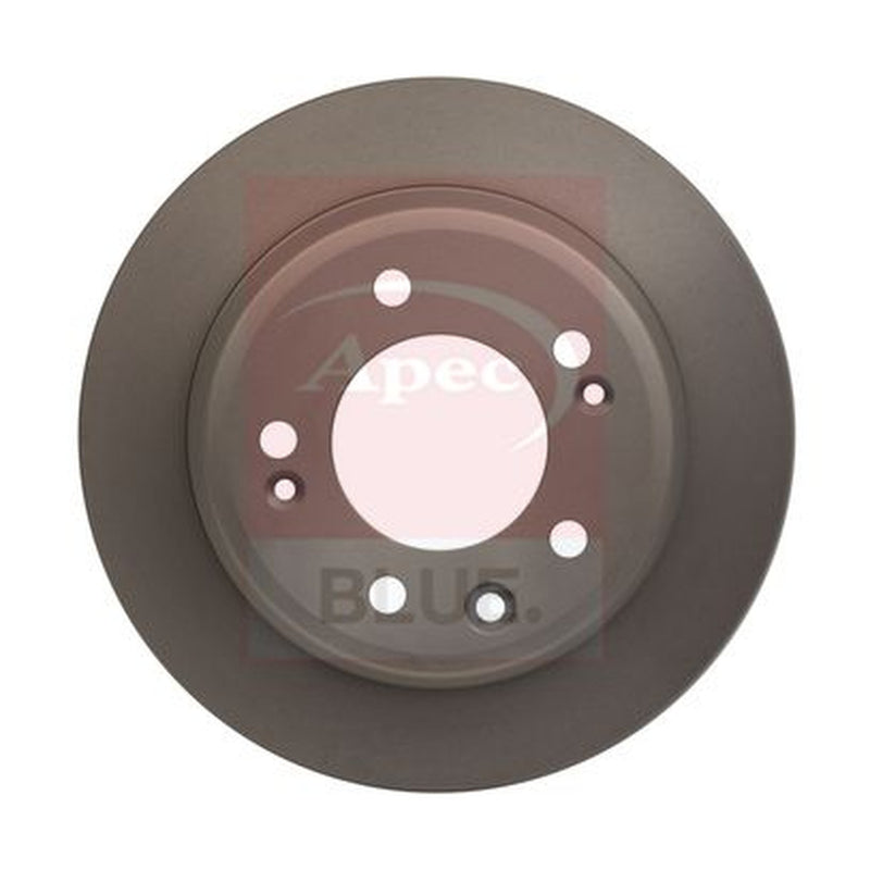 Apec 2 x Solid Rear Brake Discs SDK6117
