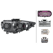 Hella Headlight Headlamp PSY24W Left 1EL 010 740-311
