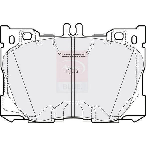 Apec Front Brake Pad Set PD3792