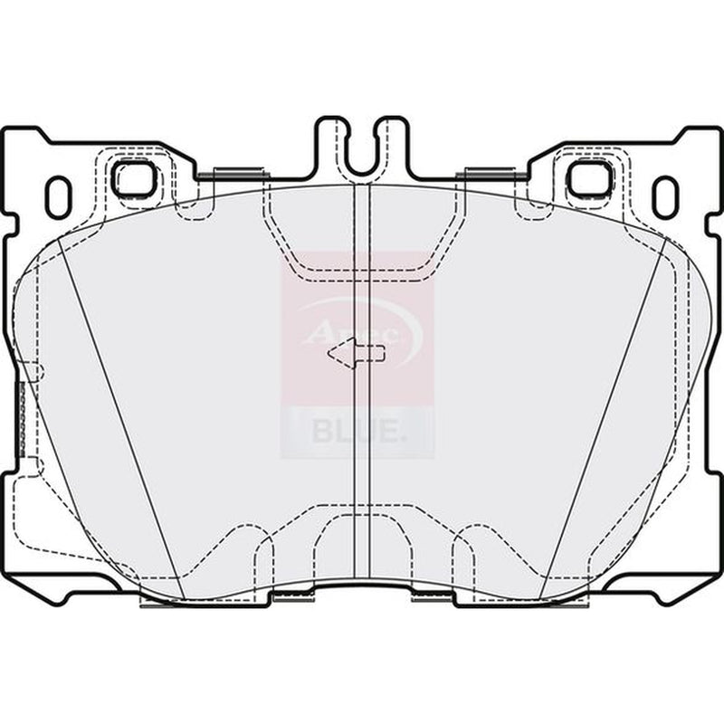 Apec Front Brake Pad Set PD3792
