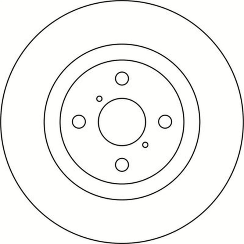 Abtex 2 x Vented Front Brake Discs BD2140V