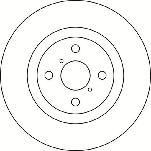Abtex 2 x Vented Front Brake Discs BD2140V