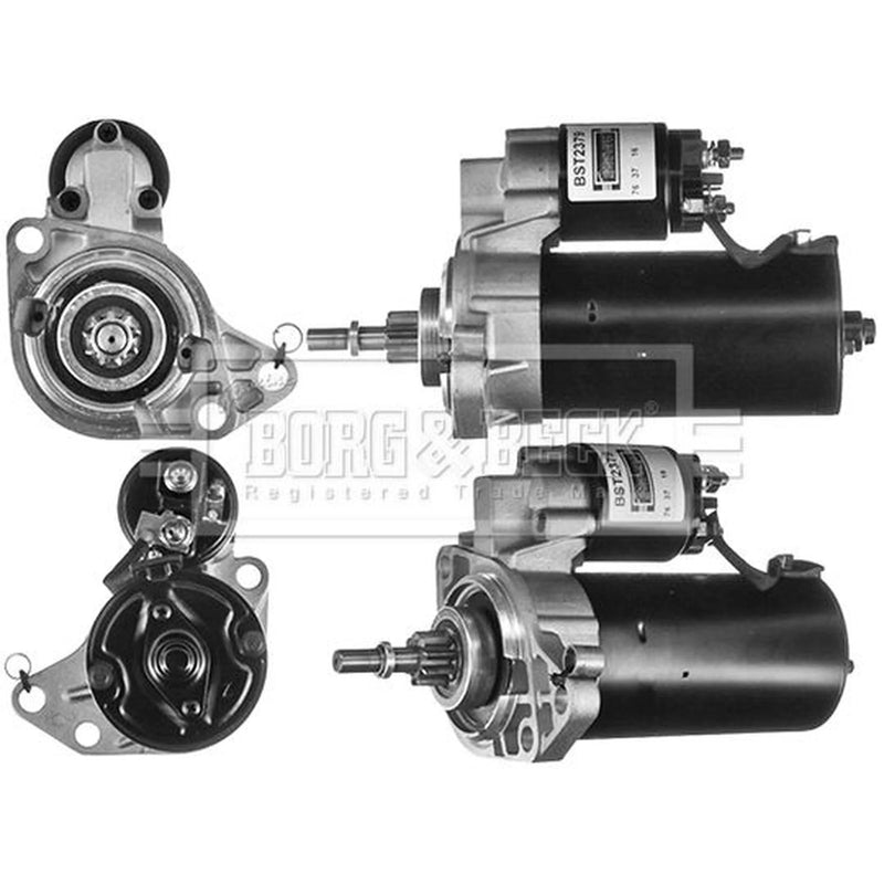 Borg & Beck Starter Motor 12V 1.7kW 9 Teeth BST2379
