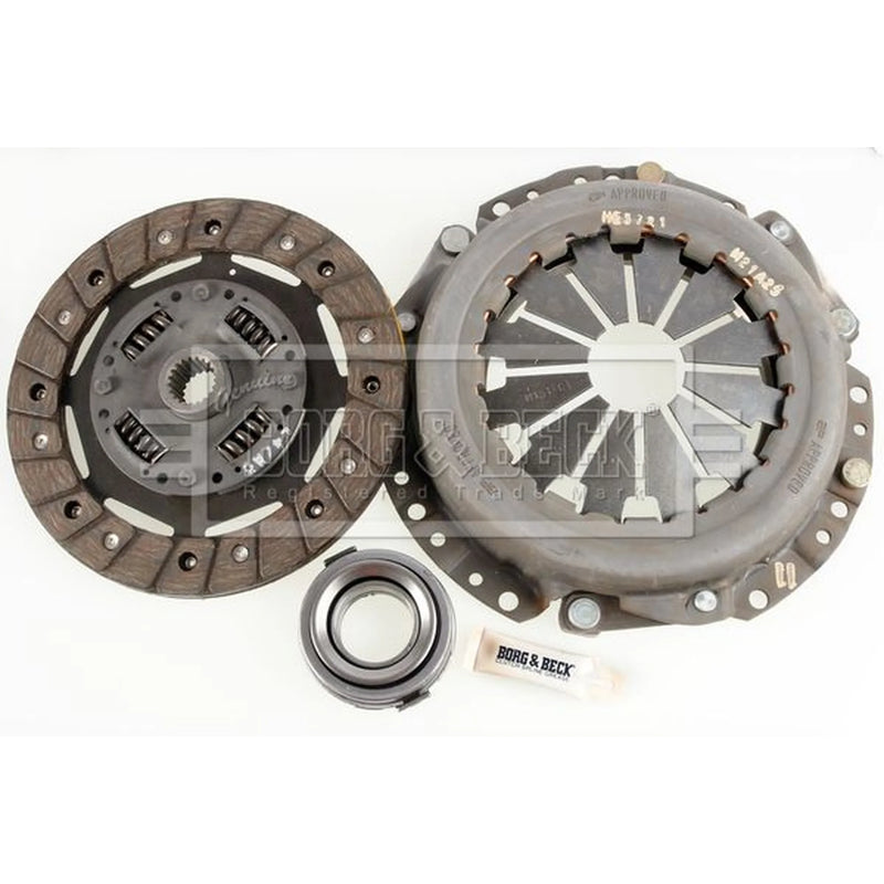Borg & Beck Clutch Kit Set 3pc 190mm HK9120