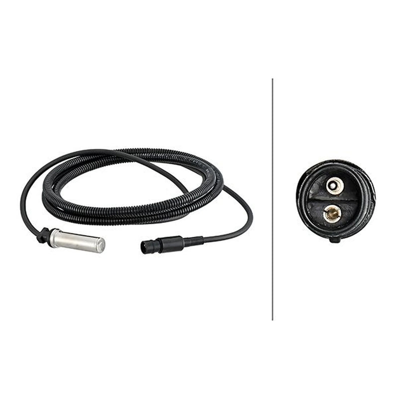 Hella ABS Wheel Speed Sensor Rear Right 6PU 230 048-101