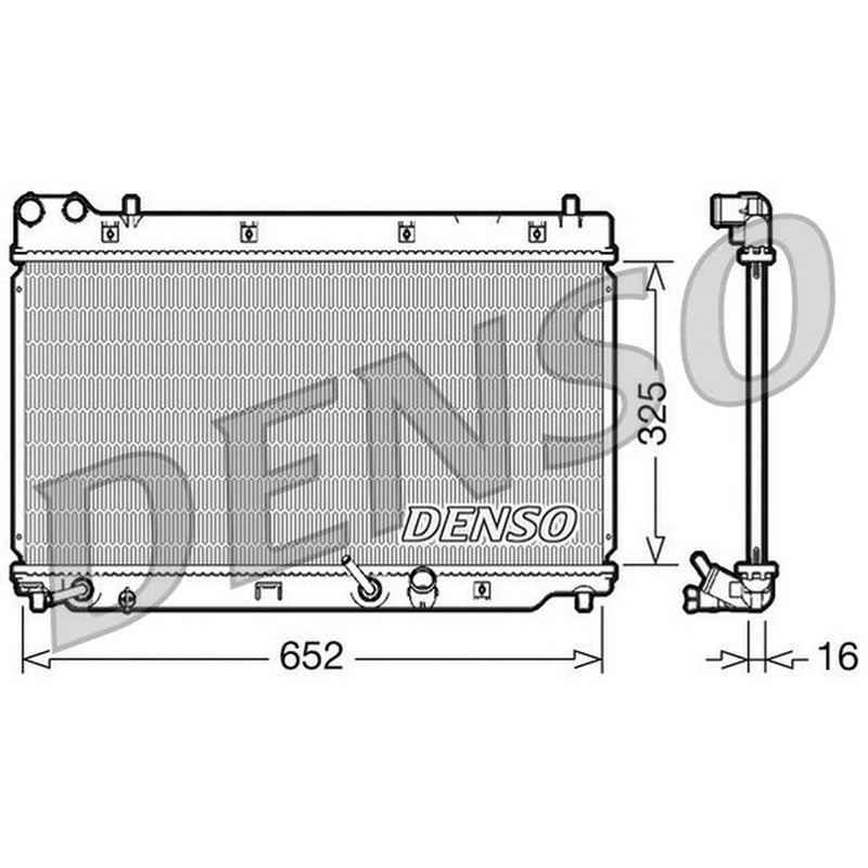 Denso Engine Radiator DRM40014