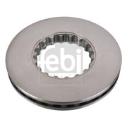 Febi 2 x Internally Vented Front Brake Discs 179015