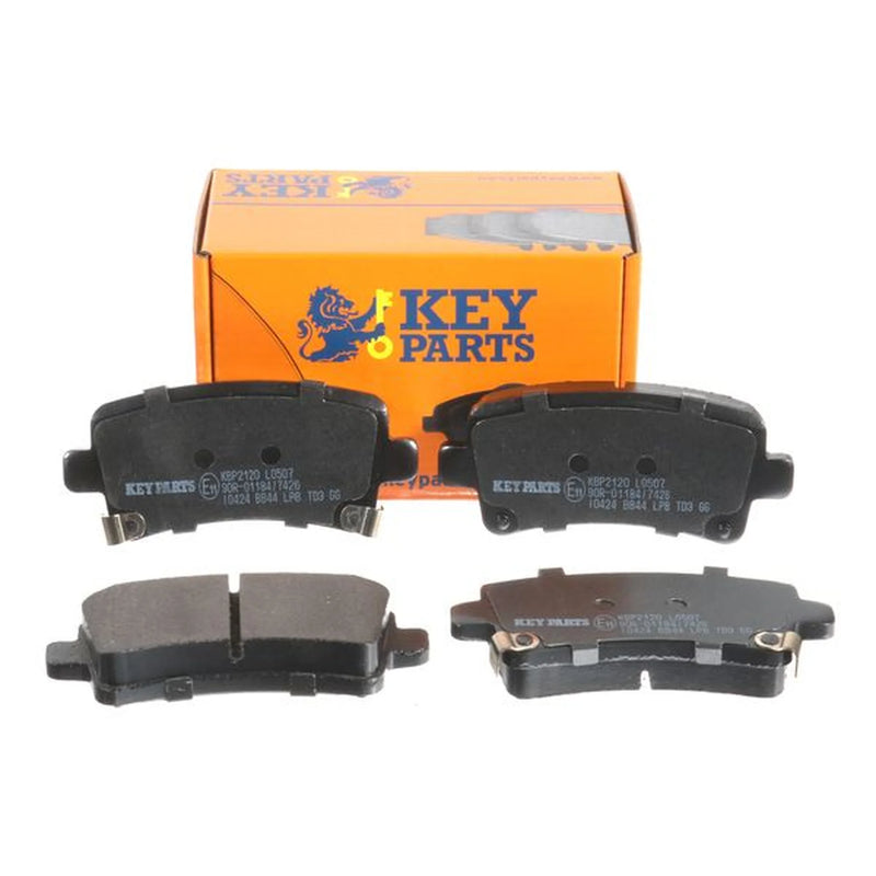 Key Parts 4 x Rear Brake Pad Set KBP2120