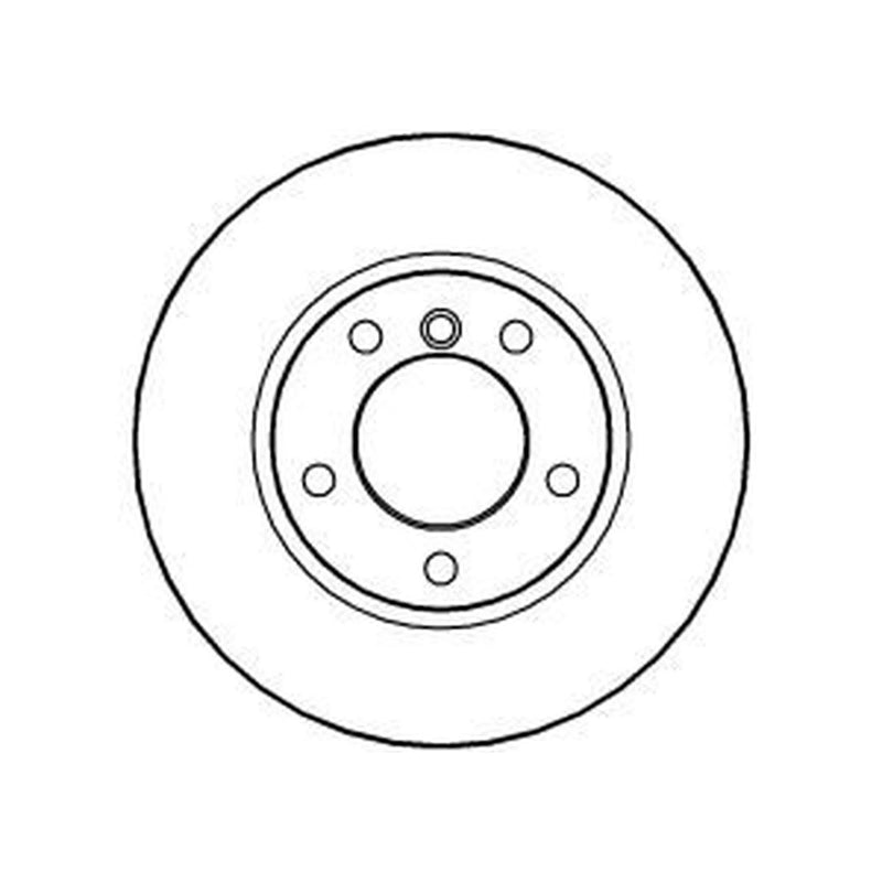 Abtex 2 x Vented Front Brake Discs BD397V