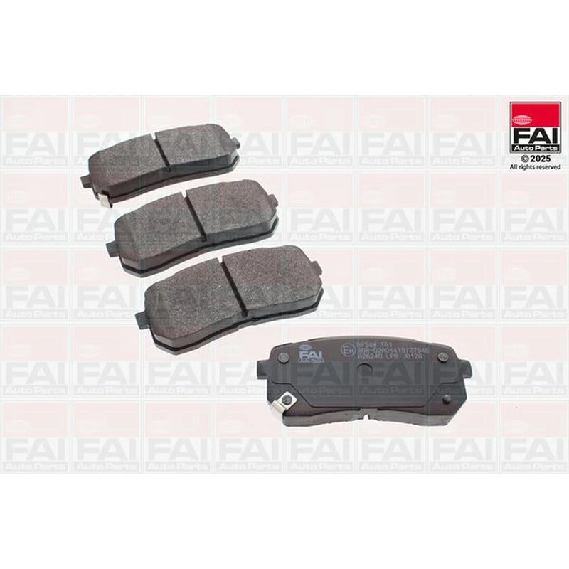 FAI Rear Brake Pad Set BP548