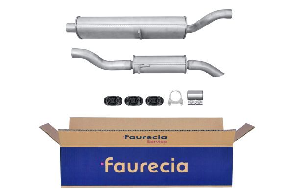 Hella 8LD 366 035-021 Rear Muffler