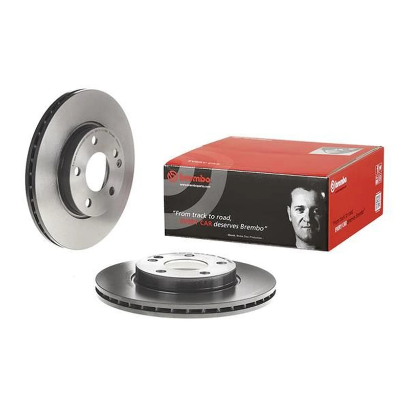Brembo 2 x Internally Vented Front Brake Discs 09.8680.11