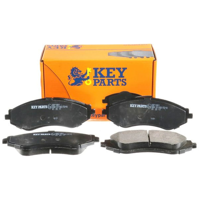 Key Parts Front Brake Pad Set KBP1881