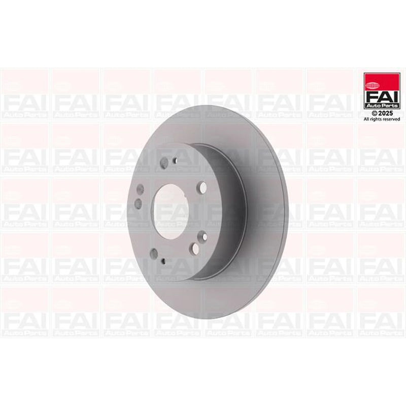 FAI 2 x Solid Rear Brake Discs BD262