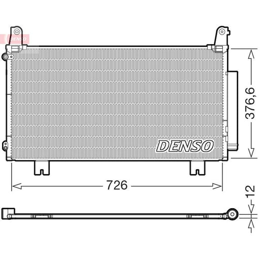 Denso Air Conditioning Condenser DCN40034