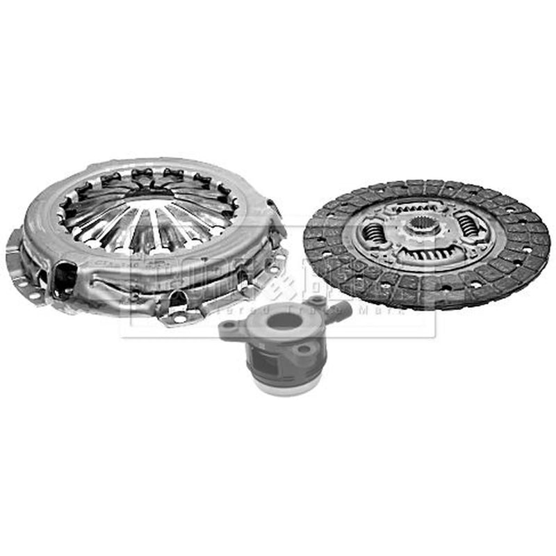 Borg & Beck Clutch Kit Set 3pc HKT1507