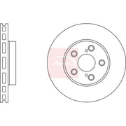 Apec 2 x Vented Front Brake Discs DSK2334