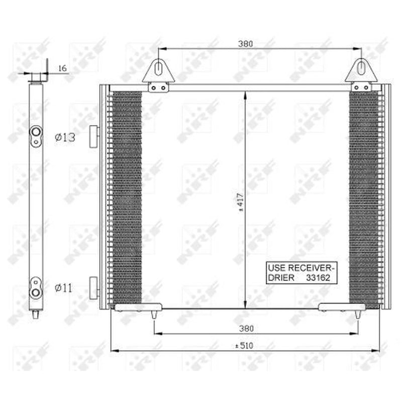 NRF Air Conditioning Condenser 35351
