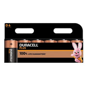 Duracell D Cell +100% Plus Power Batteries (Pack 6) - S18716