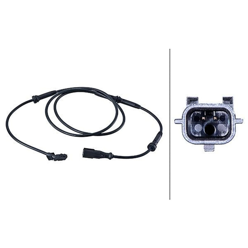 Hella ABS Wheel Speed Sensor Rear Right 6PU 358 216-021
