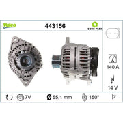 Valeo Car Alternator 12V 443156
