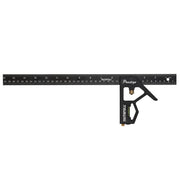 Faithfull Prestige Combination Square Black Aluminium 400mm (16in) - FAICS400CNC