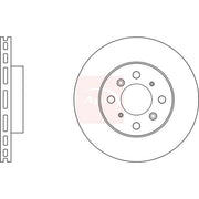 Apec 2 x Vented Front Brake Discs DSK3068
