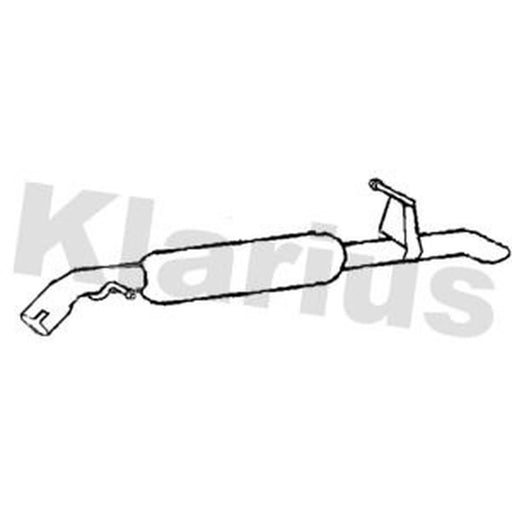 Klarius Box With Tail Pipe Rear CN737H