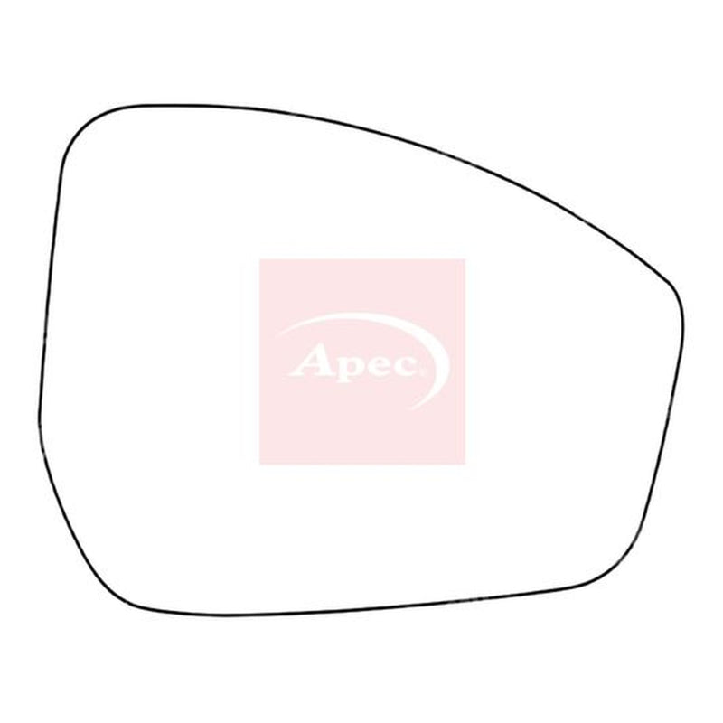 Apec Exterior Wing Mirror Glass Right AMS2672
