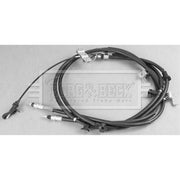 Borg & Beck Handbrake Cable Left Rear BKB3325