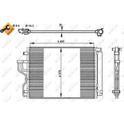 NRF Air Conditioning Condenser 350334