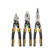 DEWALT Hand Tools Compound Action Pliers Set, 3 Piece - DWHT0-70485