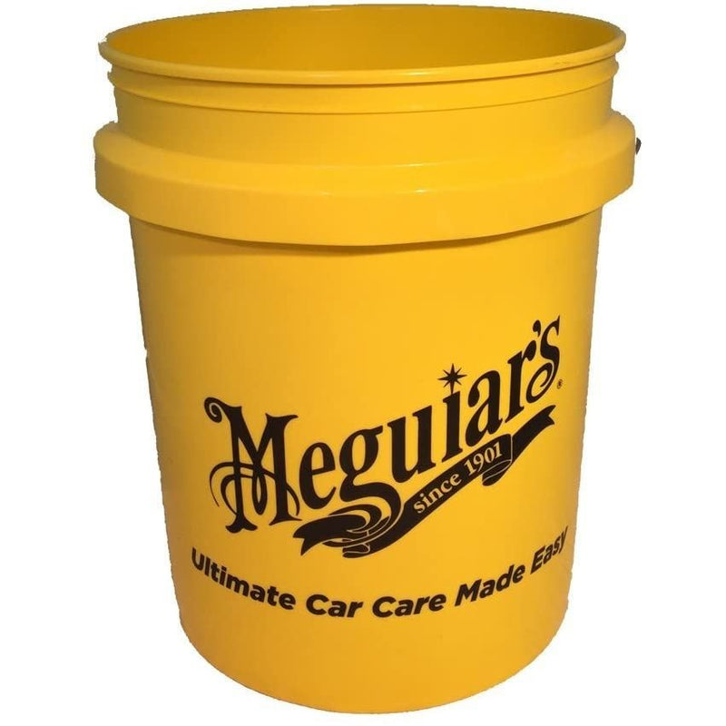 Meguiar's Bucket 19L Yellow RG203 for Car Detailing