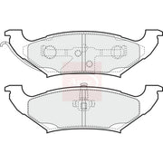 Apec Rear Brake Pad Set PAD1069