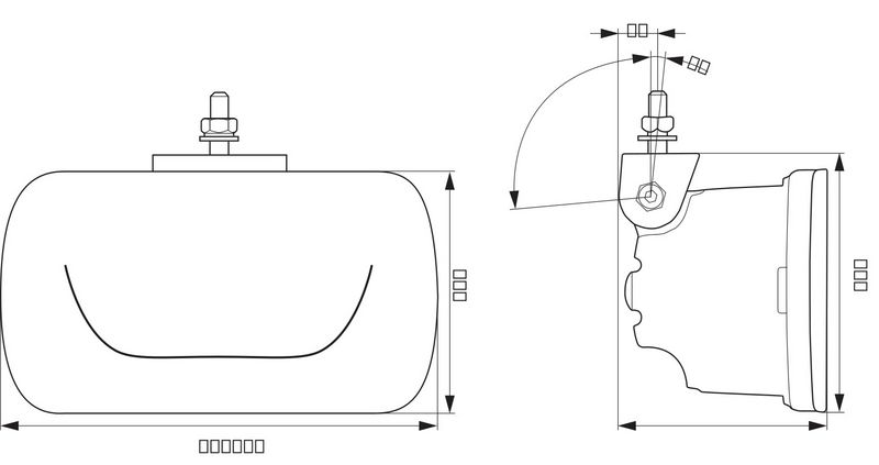 Hella High Beam Headlight 1FE 016 773-011 1546064