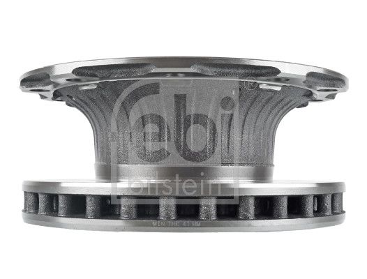 Febi 2 x Brake Disc Set Internally Vented Rear