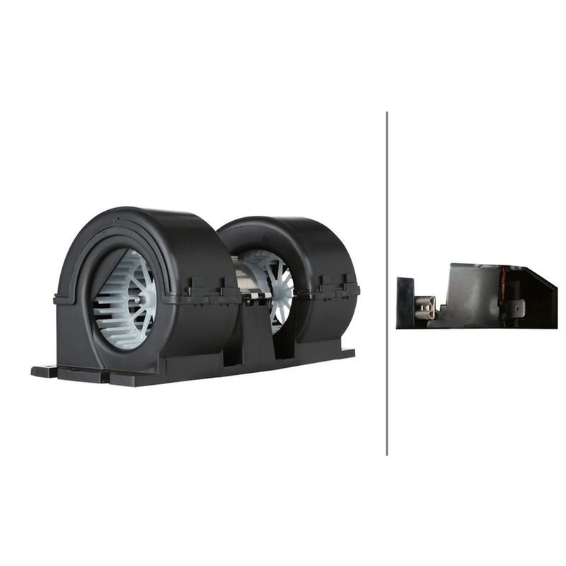 Hella Heater Blower Fan 8EW 366 400-141