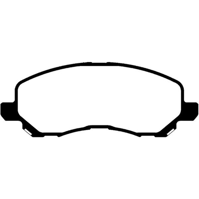 Abtex Front Brake Pad Set PLU1165