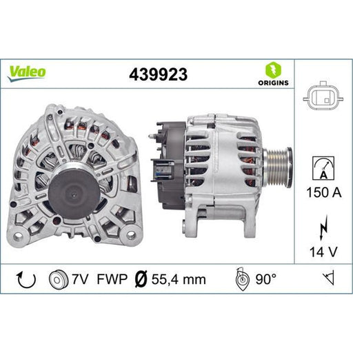 Valeo Car Alternator 12V 439923