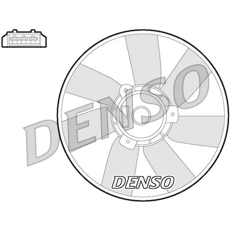 Denso Engine Cooling Fan DER32013