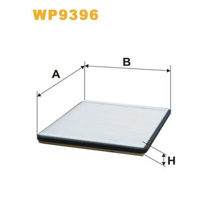 WIX Cabin Air Filter (Pollen Filter) WP9396