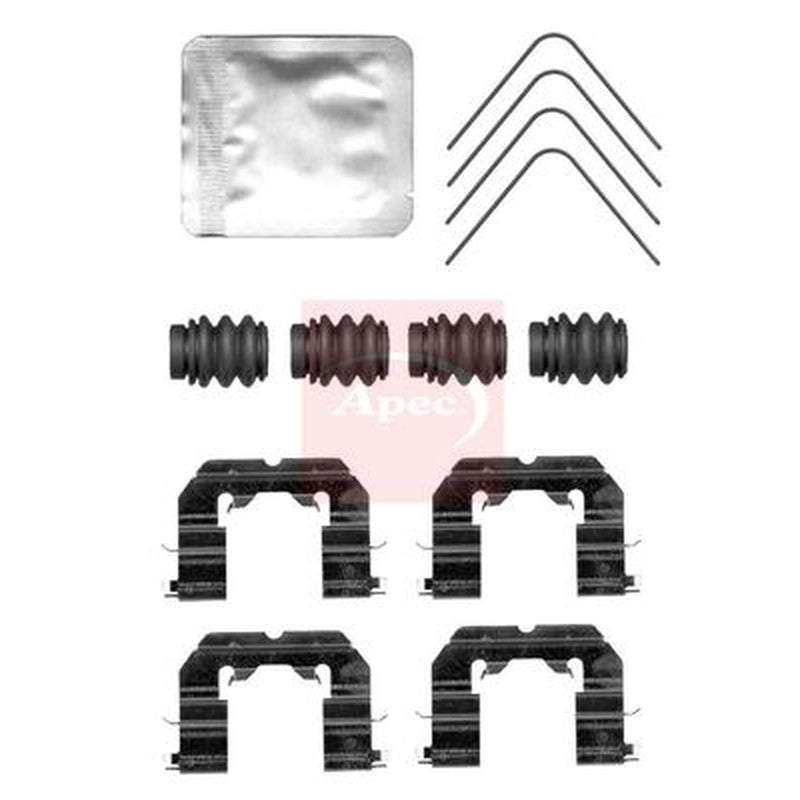 Apec Brake Pad Accessory Fitting Kit Front KIT1602