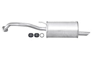 Hella 8LD 366 033-701 Rear Muffler