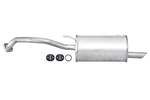 Hella 8LD 366 033-701 Rear Muffler