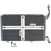 Mahle Air Conditioning Condenser AC 848 000S