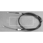 Borg & Beck Handbrake Cable Left Rear BKB3191