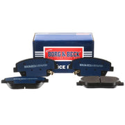 Borg & Beck 4 x Front Brake Pad Set BBP2391